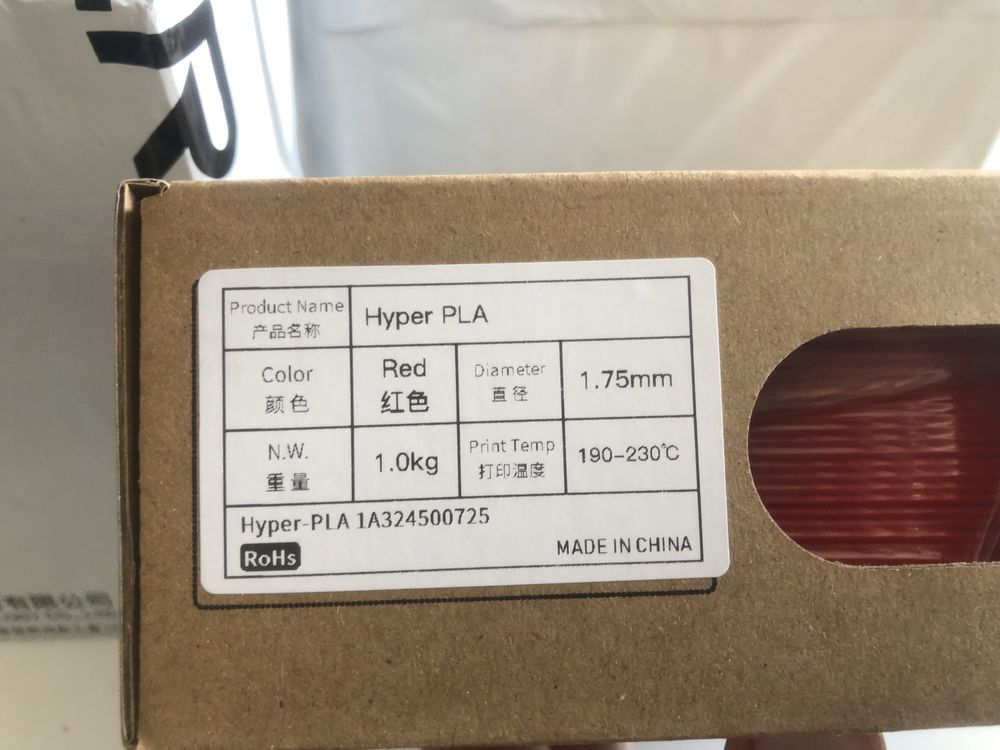 Creality Hyper PLA filament różne kolory 1kg