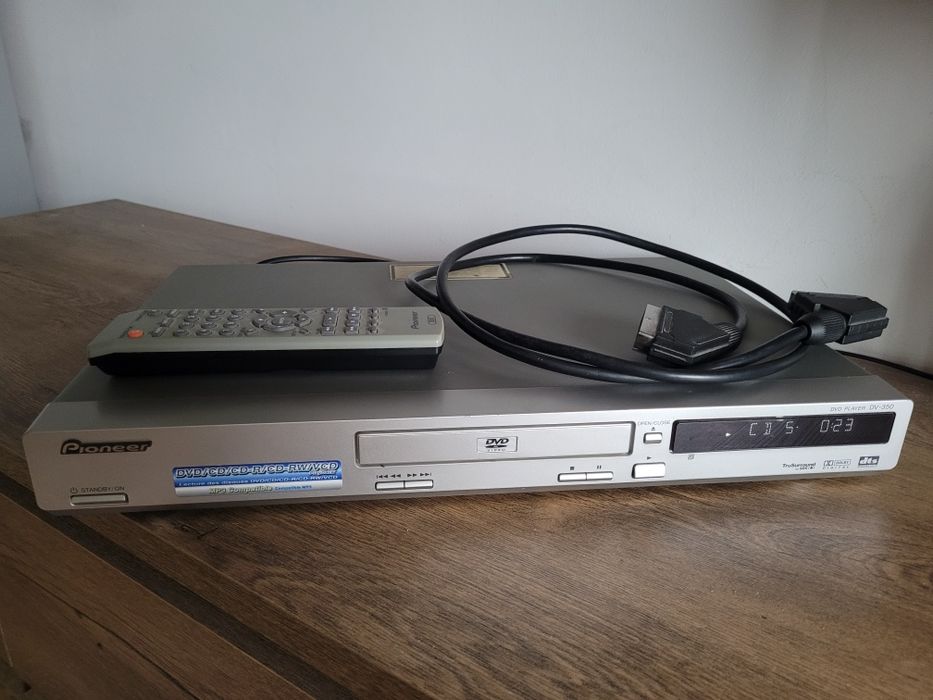 Pioneer DV 350 - Odtwarzacz DVD CD MP3 . Płyty . Kasety . Sprzęt AV .