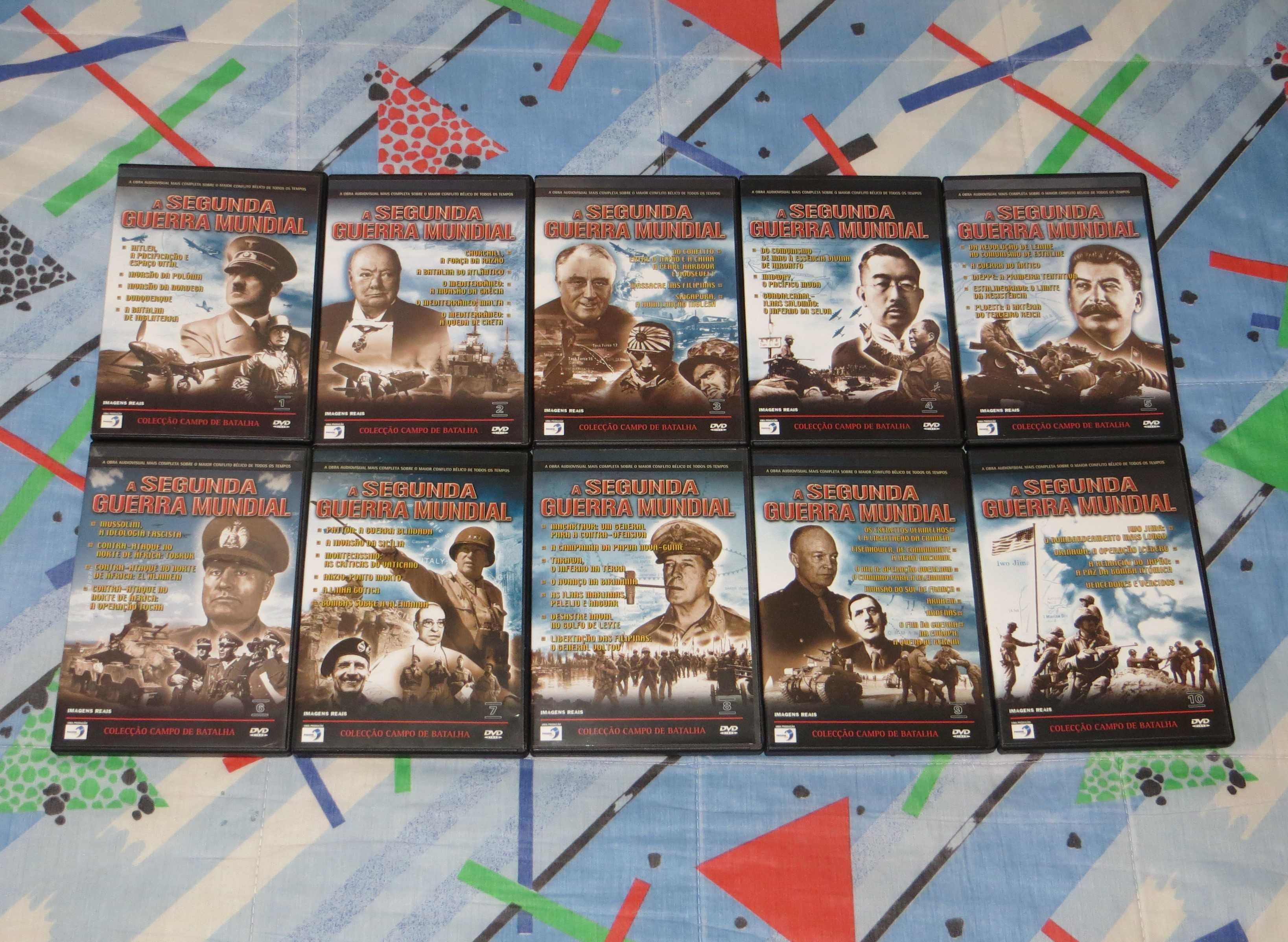 Campo de Batalha a Segunda Guerra Mundial - Colecção Completa 10DVD