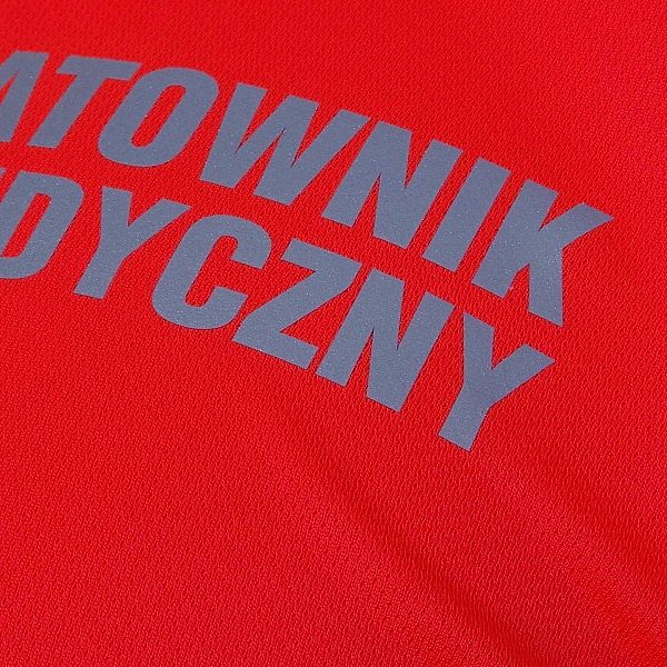 Koszulka ratownicza PRM-23 FLUO męska odblaskowa termoaktywna MESH (4X