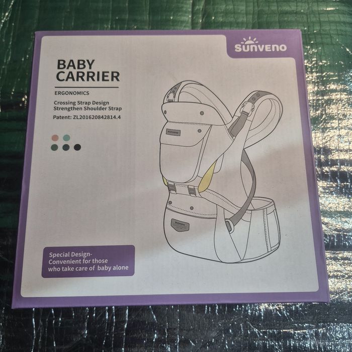 Nosidelko  ergonomiczne z usztywnieniem fotelik Biodrowy 3w1 od 3-36m