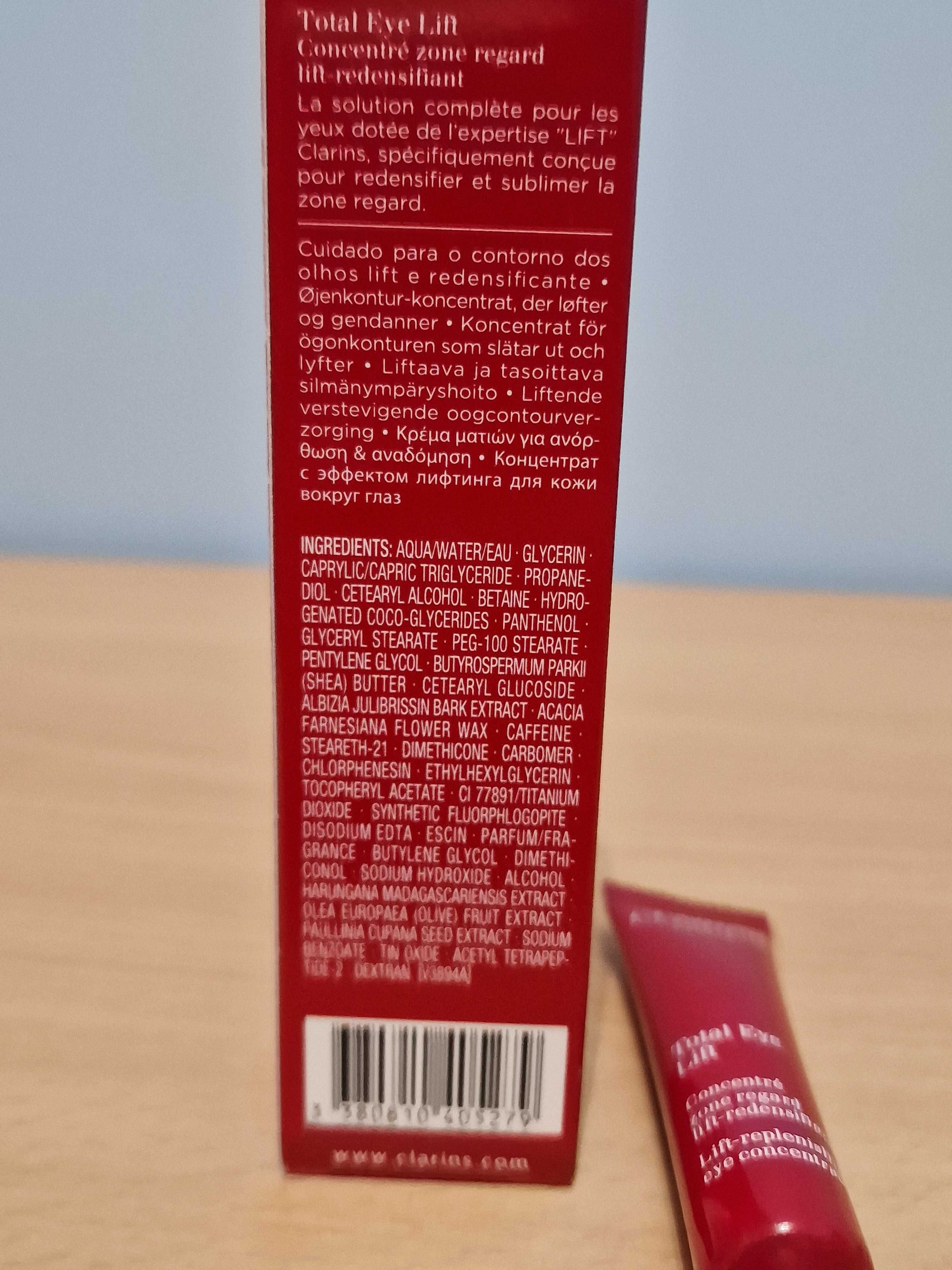 Krem koncentrat do pielęgnacji oczu Total Eye Lift Clarins 7 ml