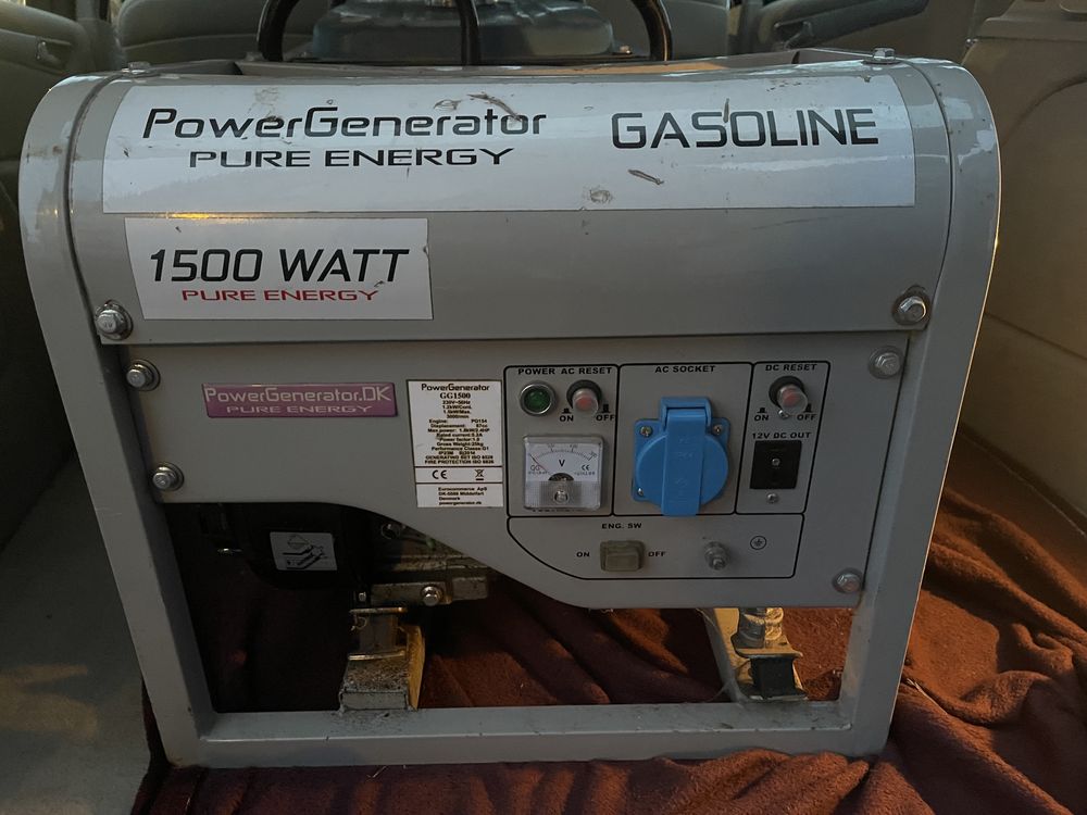 Генератор 1.5 kw kva кіловата