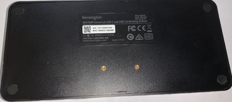 Kensington SD4700P USB-C и USB 3.0 док-станция 2K DP и HDM.Wind и Mac