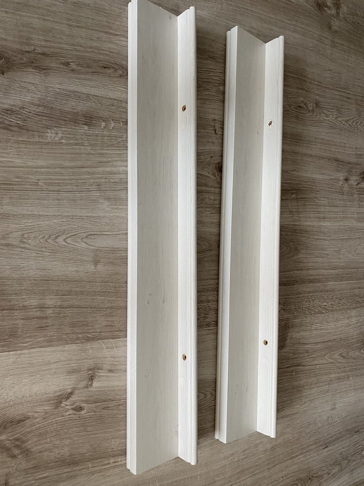 Dwie półki 75cm Knoppang Ikea w bardzo dobrym stanie