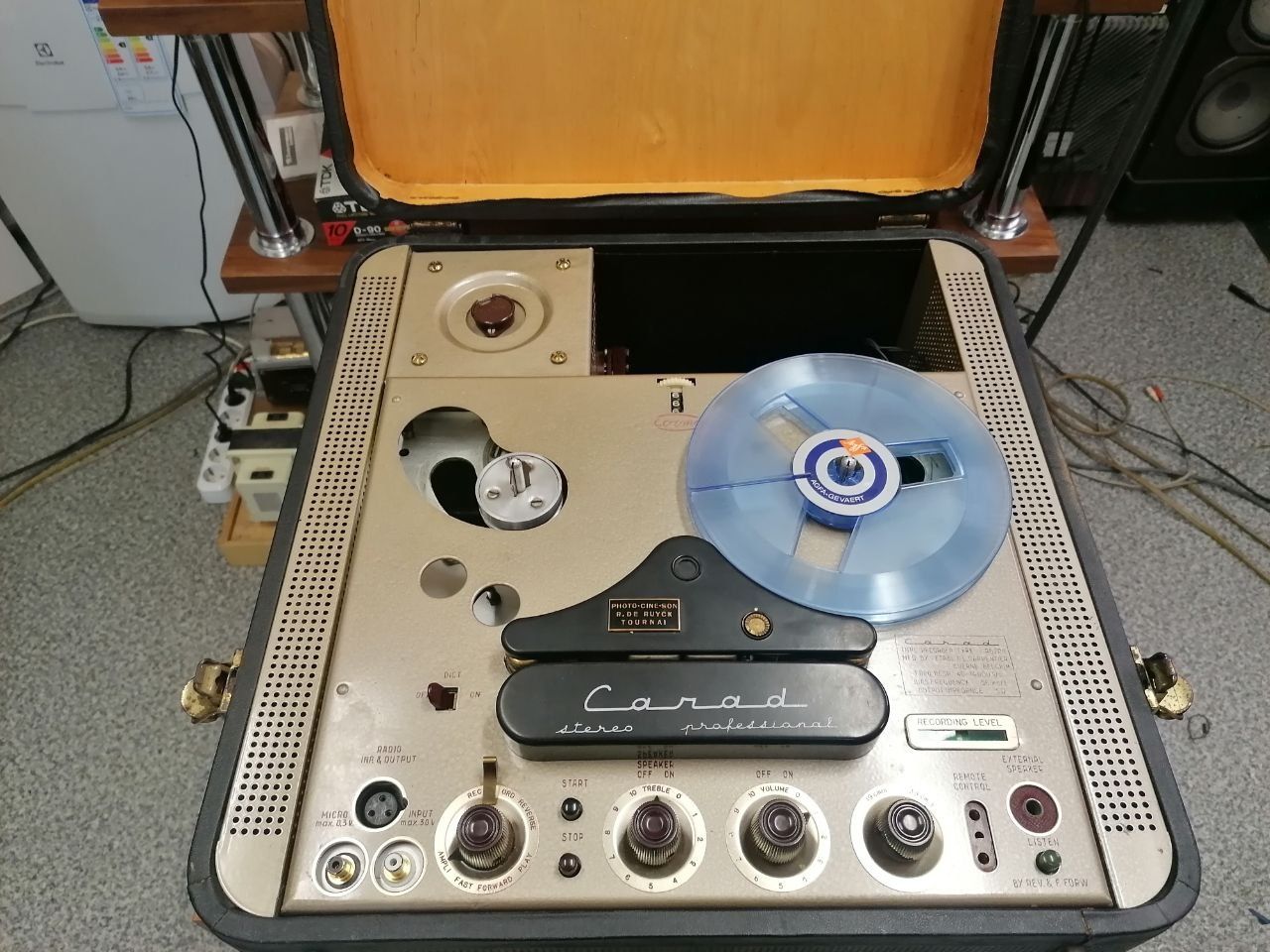 Магнитофон Carad Professional R62PA