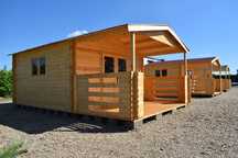 od zaraz MASYWNY domek letniskowy drewniany+taras*6x4*24 m2*ściany34mm