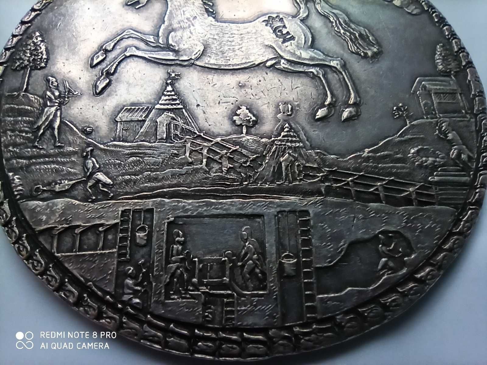 Stara duza moneta ORYGINAŁ 3 talar NIEMCY 1664 r  Brunszwik GWARANCJA
