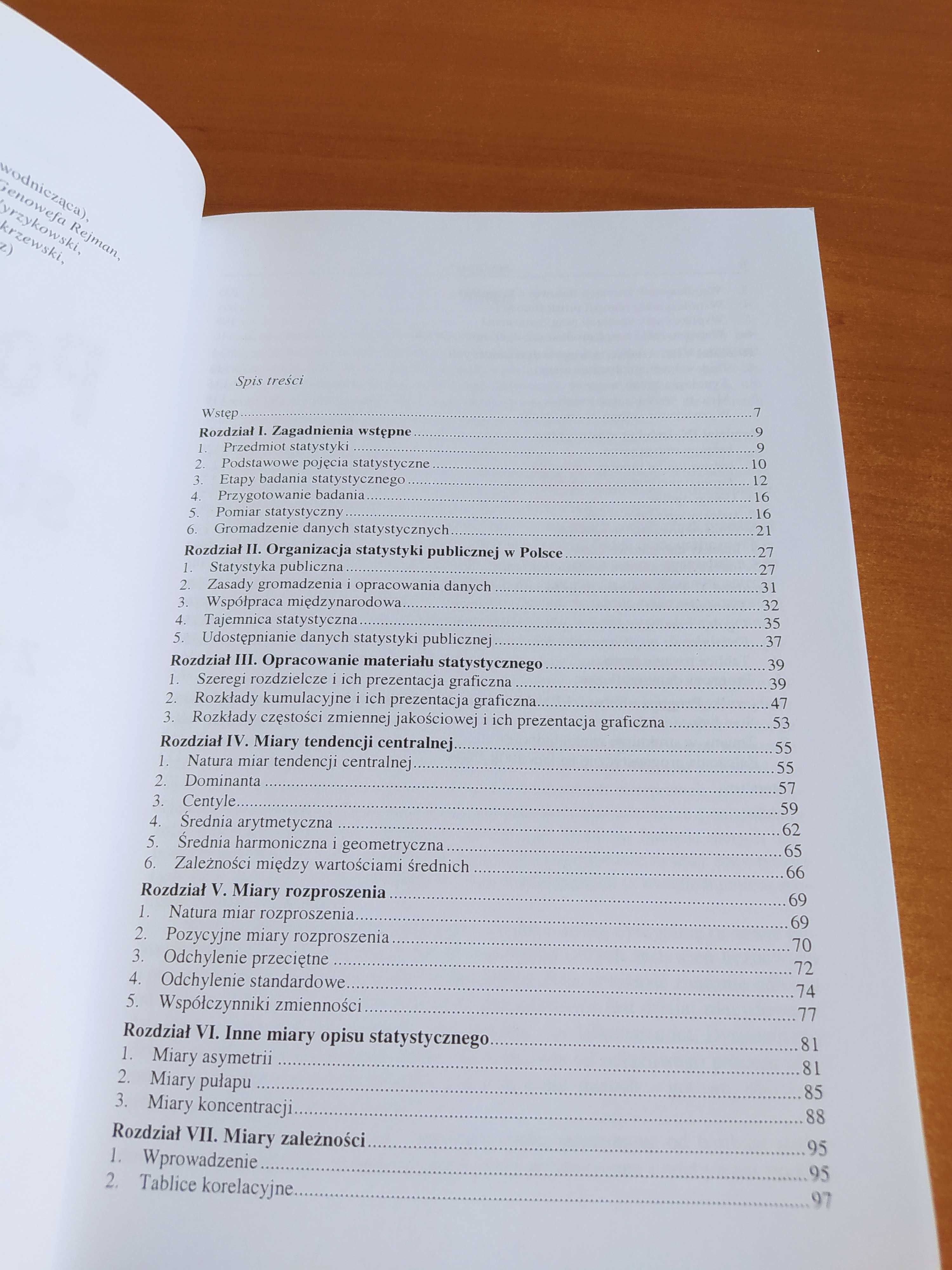 Podstawy statystyki z elementami demografii, Andrzej Malinowski