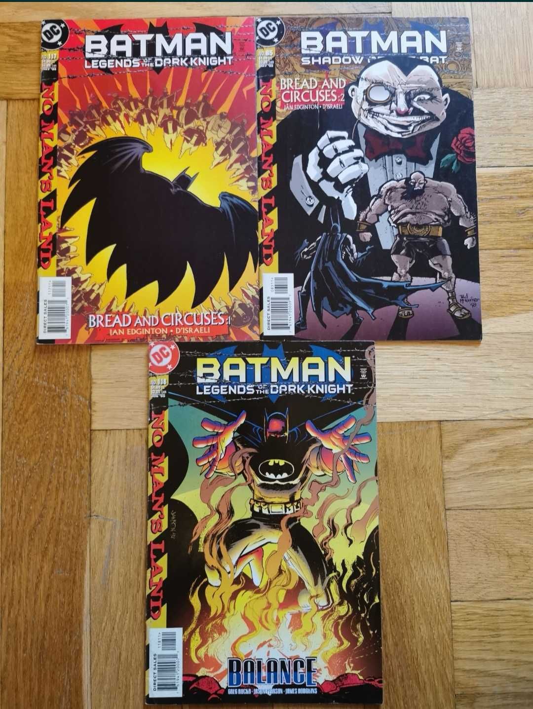 Batman Legends of The Dark Knight + Shadow of The Bat Oryginalne USA