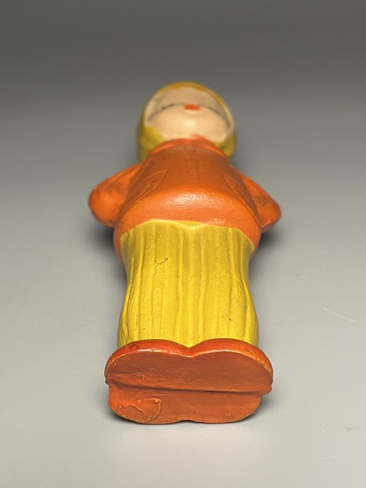 РЕДКАЯ кукла 1960-х "Девочка" игрушка пищалка СССР