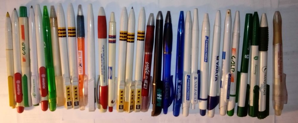 canetas para colecção