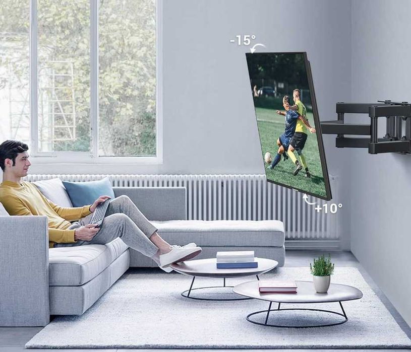 Uchwyt Ścienny Na Telewizor Obrotowy 90° Okazja