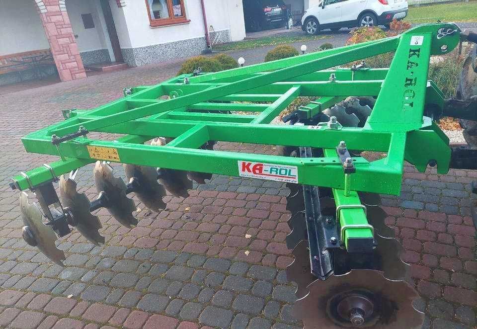 GRUBA RAMA Brona Talerzowa typ V X Talerzówka 1.8 2m 2.2 2.4 2.7 3.15m