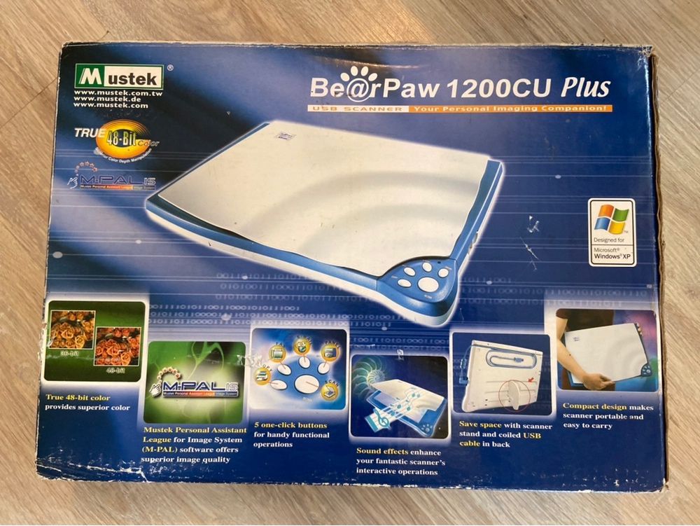 Сканер BearPaw 1200 CU plus