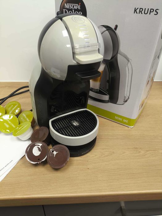 Ekspres kapsułkowy KRUPS Mini Me KP123 Nescafe Dolce Gusto + kapsułki