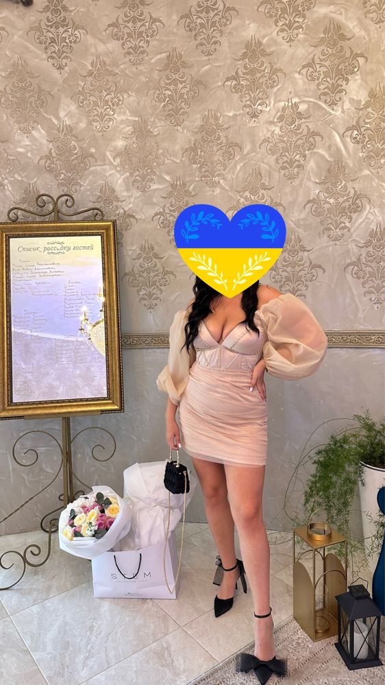 Продам вечернее коктейльное платье