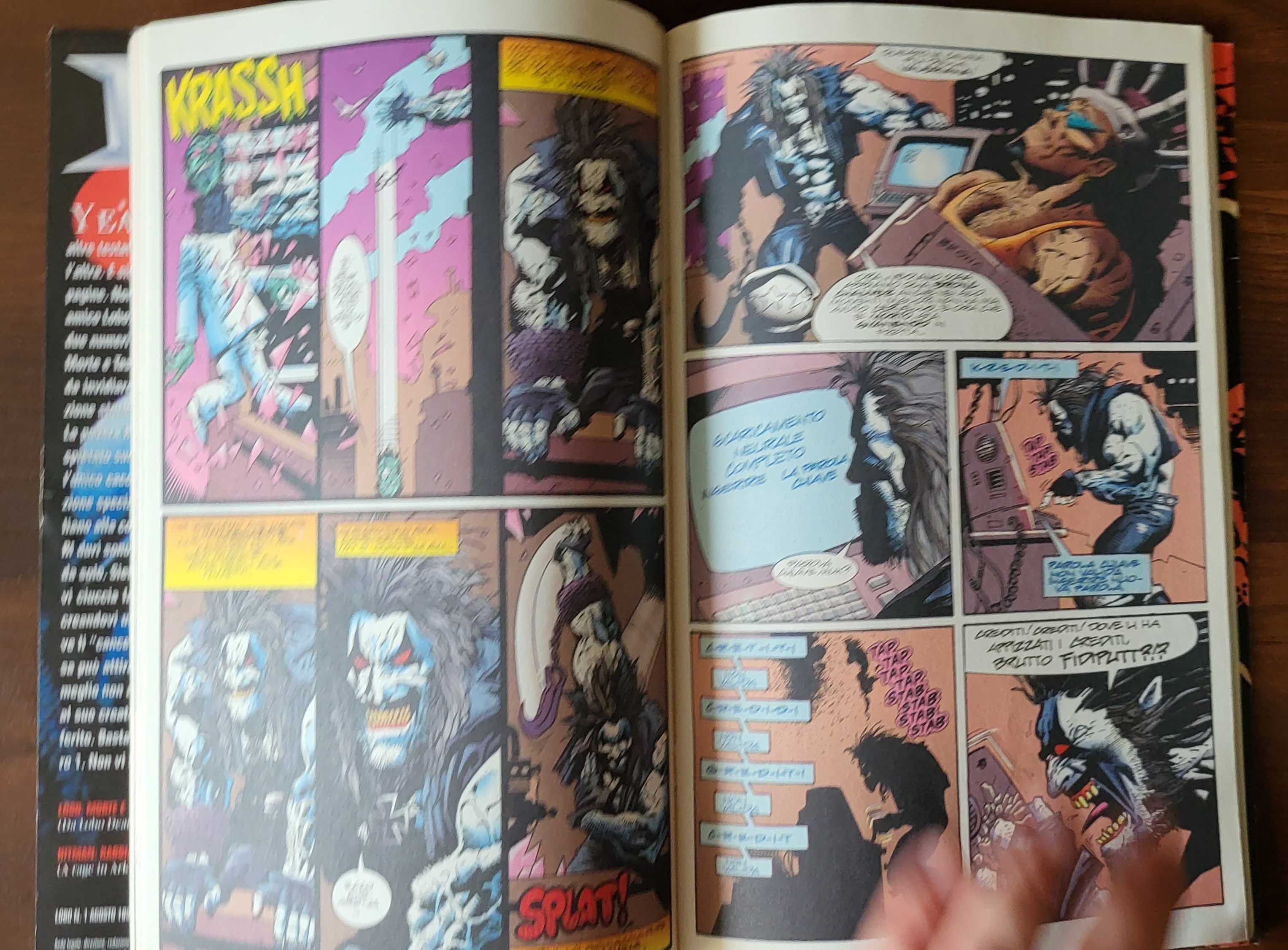 Komiks Lobo po Włosku - Marte & Tasse + Hitman