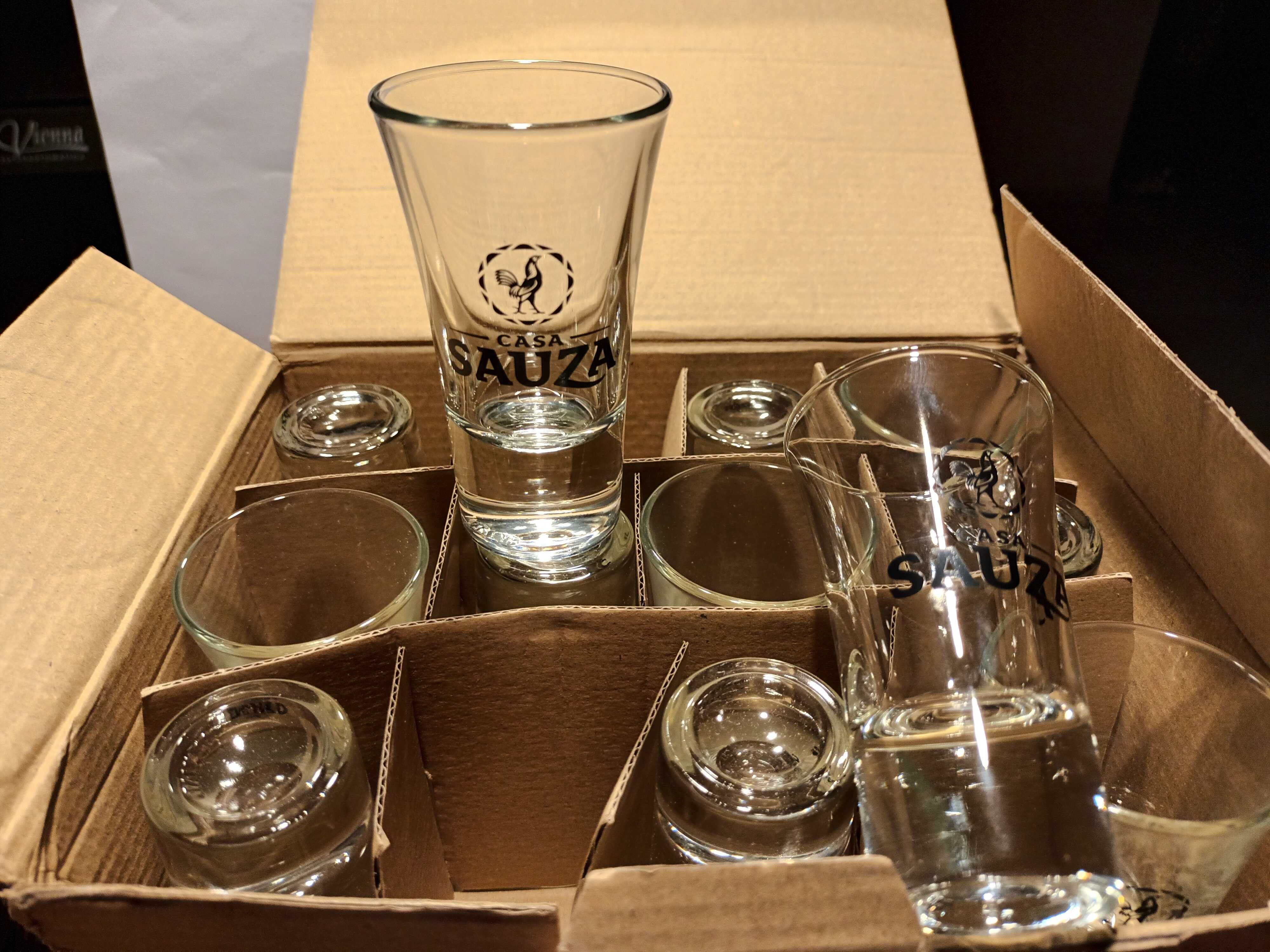 Zestaw kieliszków do tequili SAUZA 50 ml. zestaw 6 lub 12 szt. NOWE