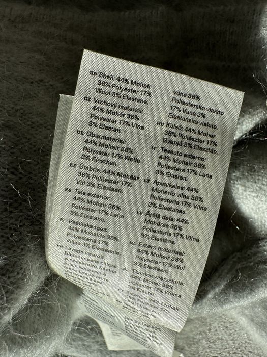 Кроп кофта куртка Arket мохер L оригинал