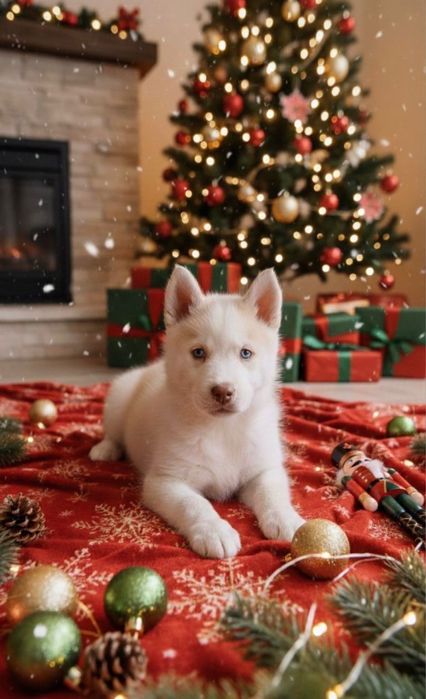 Husky siberiano muito giro
