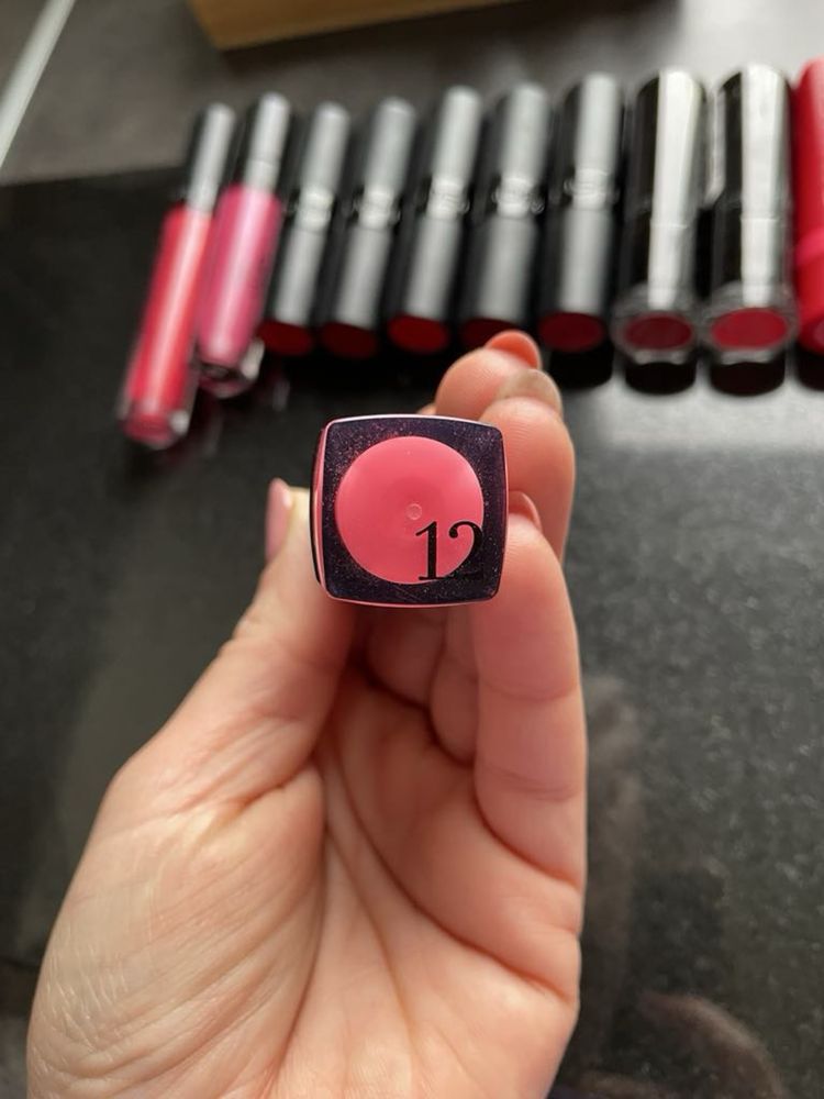 Zestaw pomadek / szminek GOSH, Rimmel, Catrice, Bourjois