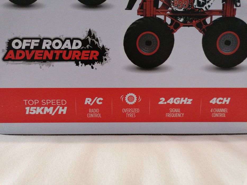 Carro RC telecomandado NOVO Emb. SELADA