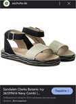 Босоніжки кларкс clarks