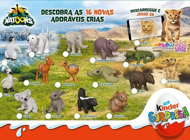 Ovo Kinder surpresa Natoons 2024