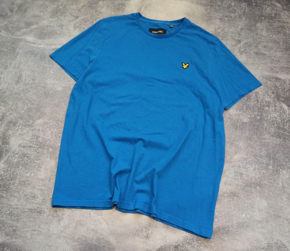Базовая футболка Lyle Scott Лайл скот тишка с логотипом casual M М Л L