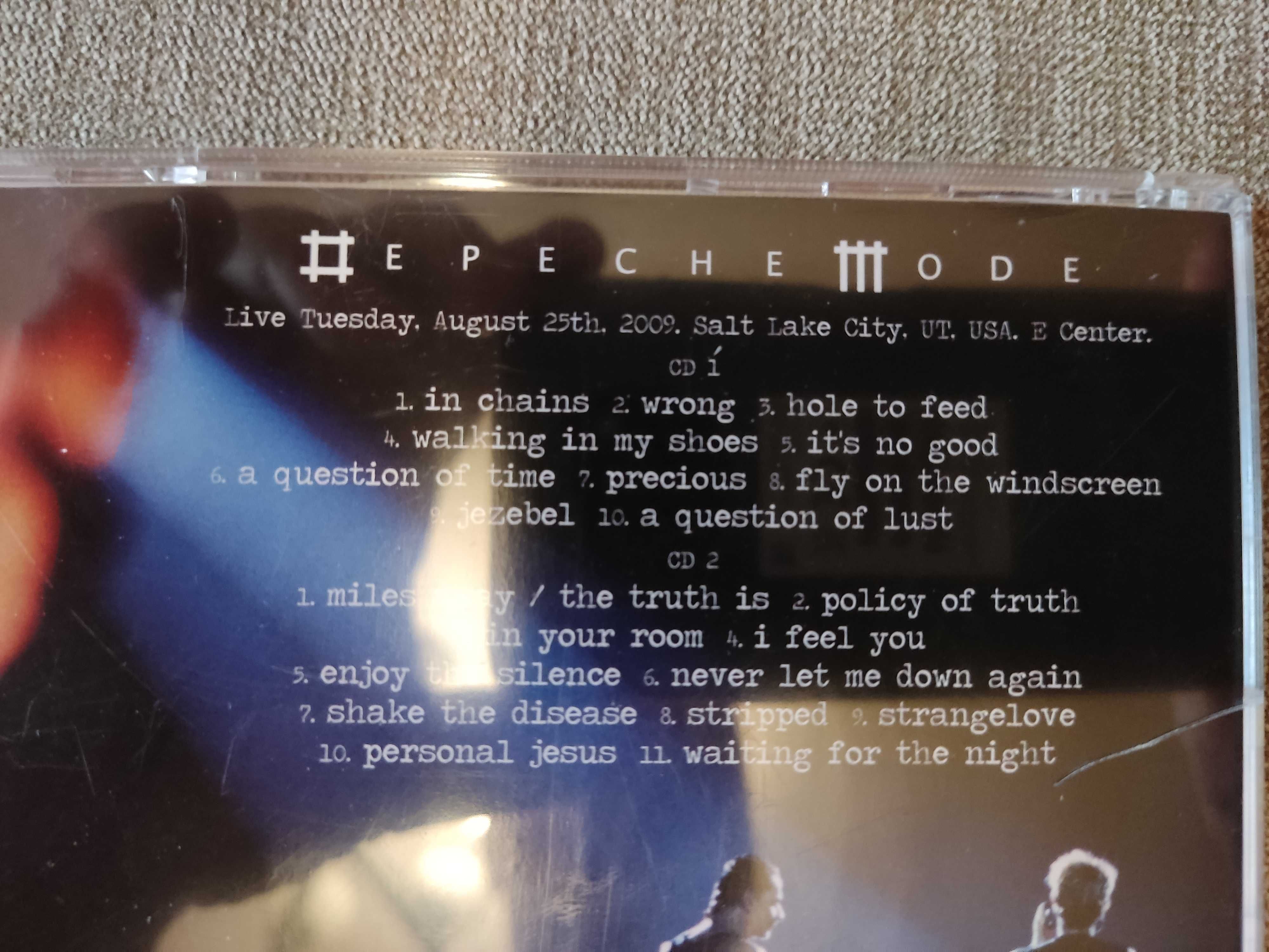 Depeche Mode Tour of the Universe SALT LAKE CITY 2 CD. Promo cenowe !