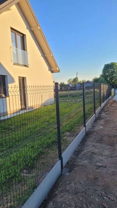 Ogrodzenia panelowe kompleksowo, fundamenty, bloczki, klinkiery
