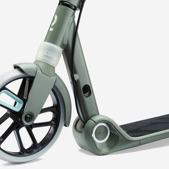 TROTINETE DE CRIANÇA M900 VERDE CAQUI/TOQUE DE AZUL-CLARO