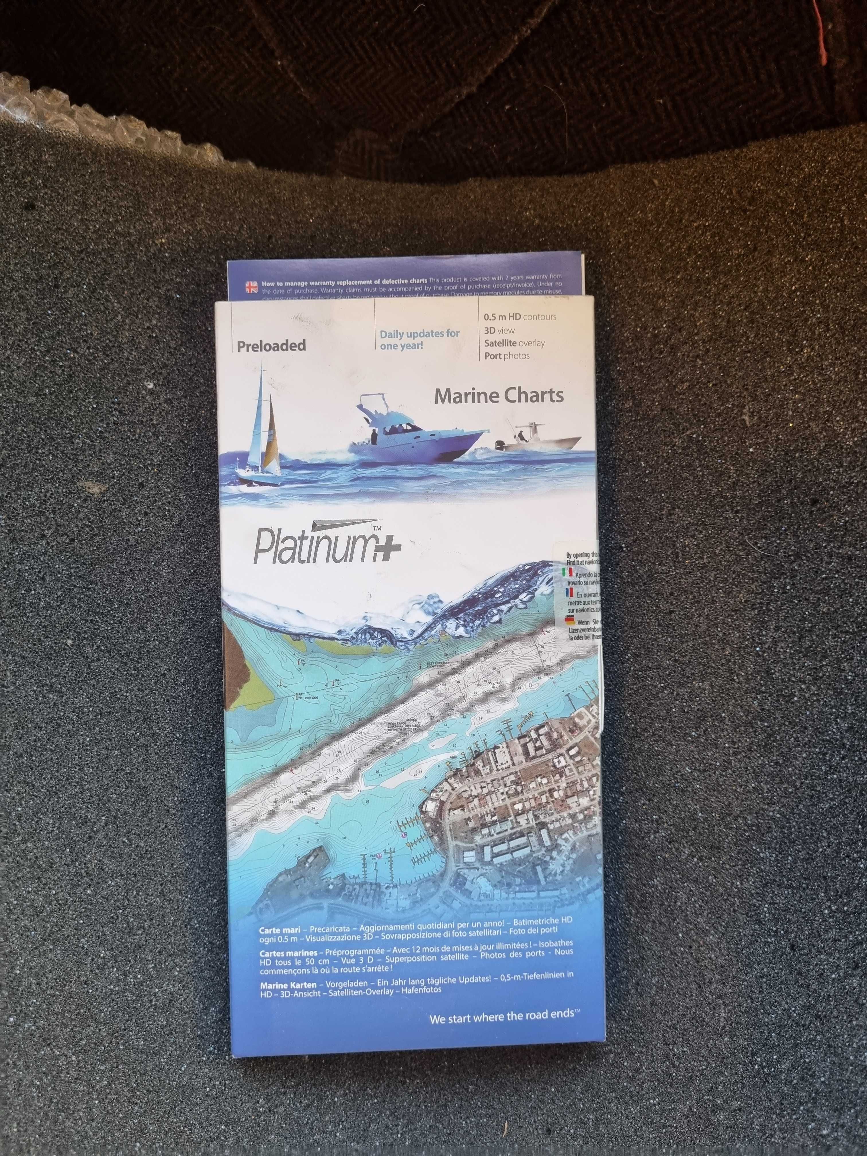 mapy navionics platinum +      msd/25p + uk/hamburg