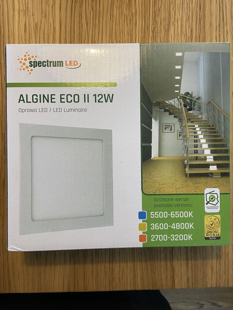 Lampa LED ALGINE ECO II 12W spectrum led 2szt