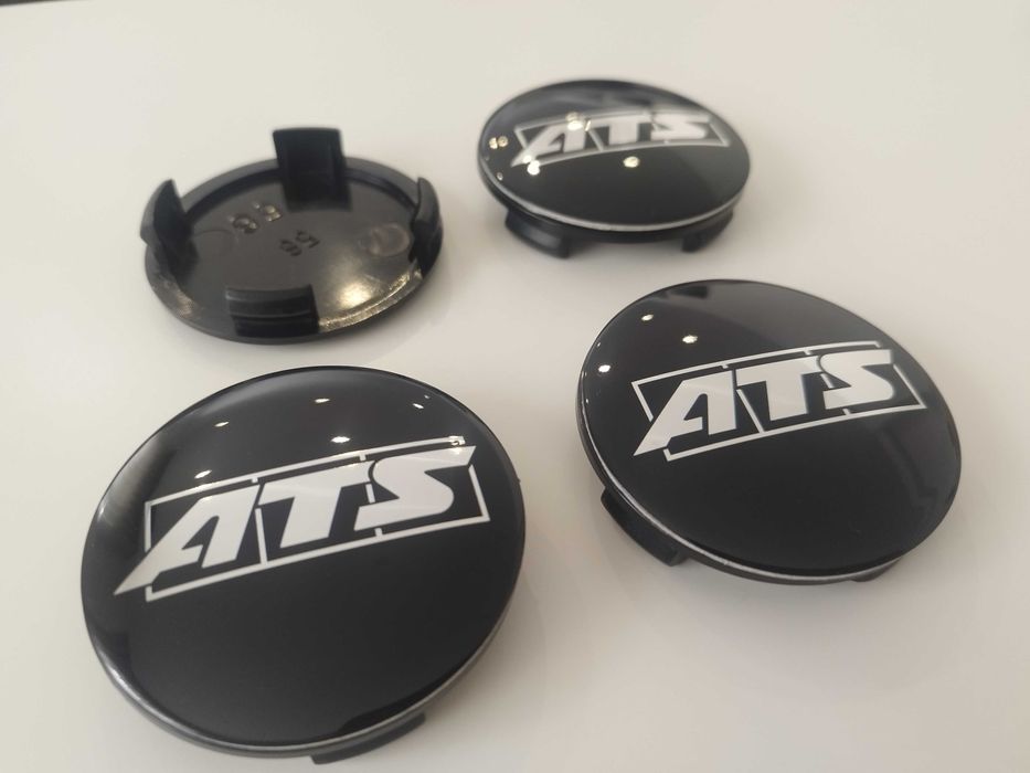 4 centros para jante, kit completo pronto a aplicar ATS