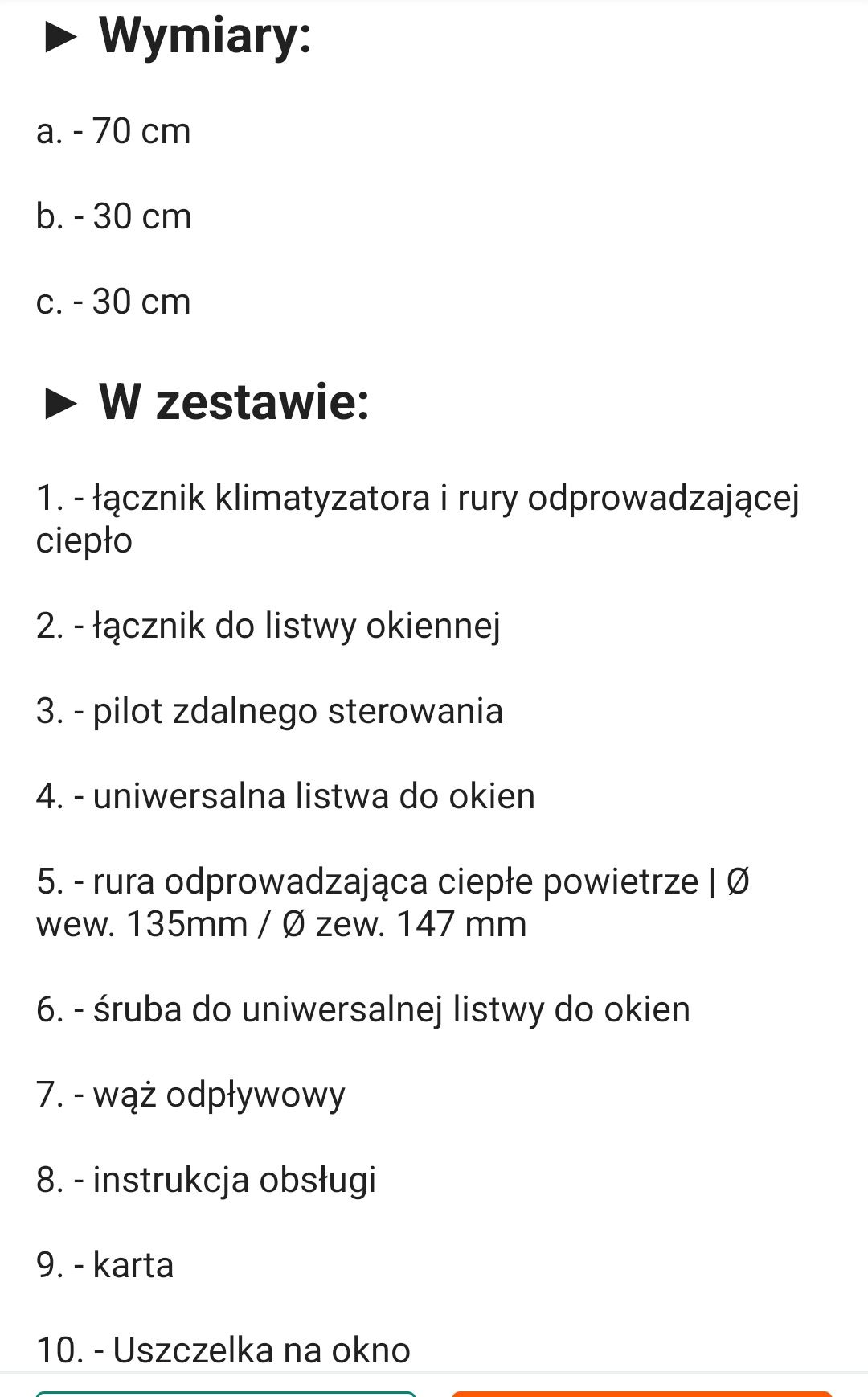 Klimatyzator przenośny Aiwa 3 kW, stan idealny, używany 1 miesiąc