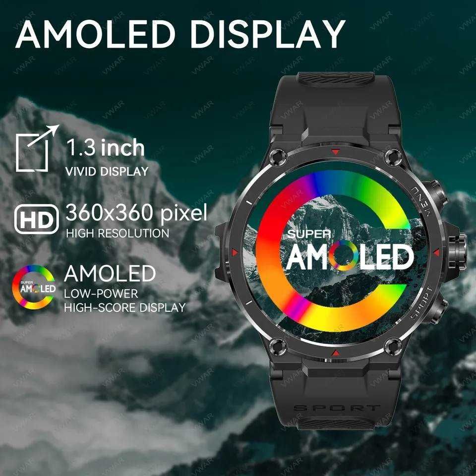 Zeblaze Stratos 2 GPS 1.3" Amoled 5ATM PL