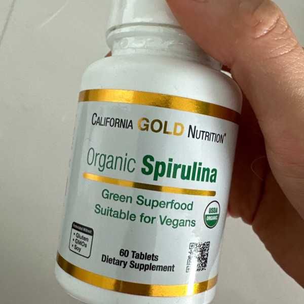 Спирулина органическая, 500 мг, США, 60 и 240 таблеток
