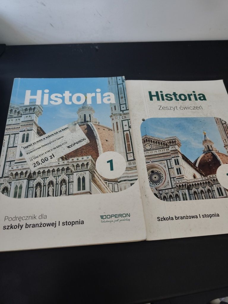Podręcznik i ćwiczenia klasa 1 historia