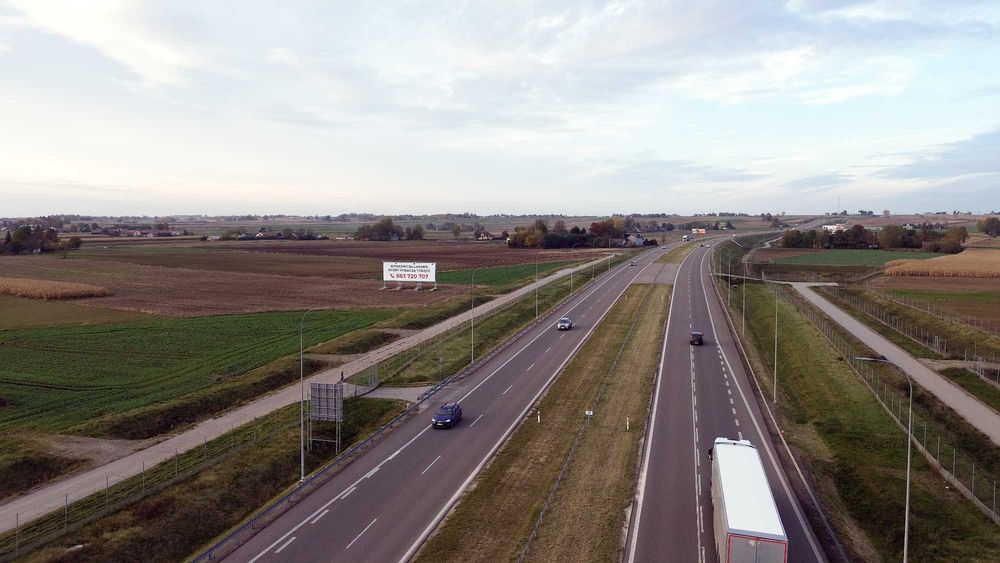 Wynajmę baner reklamowy przy trasie S7 Kraków - Warszawa.