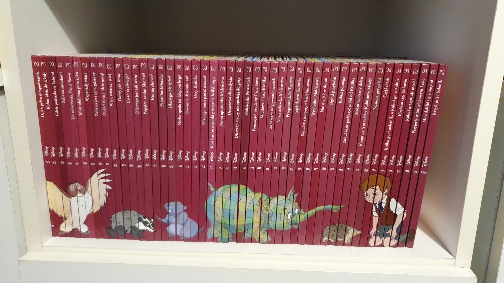 Seria Disney Kubuś Puchatek i przyjaciele. 99 książek.