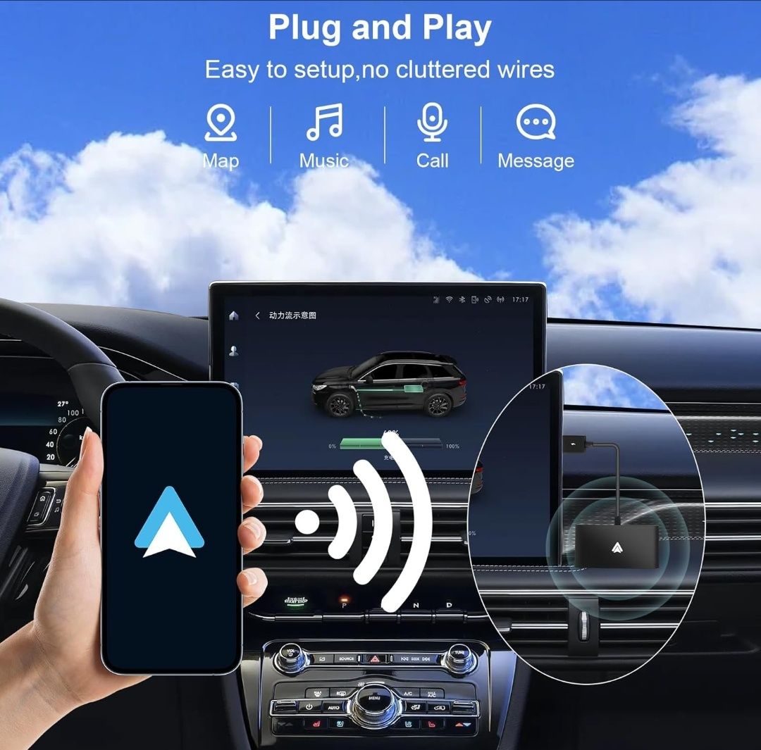 Carplay Android Auto Wireless