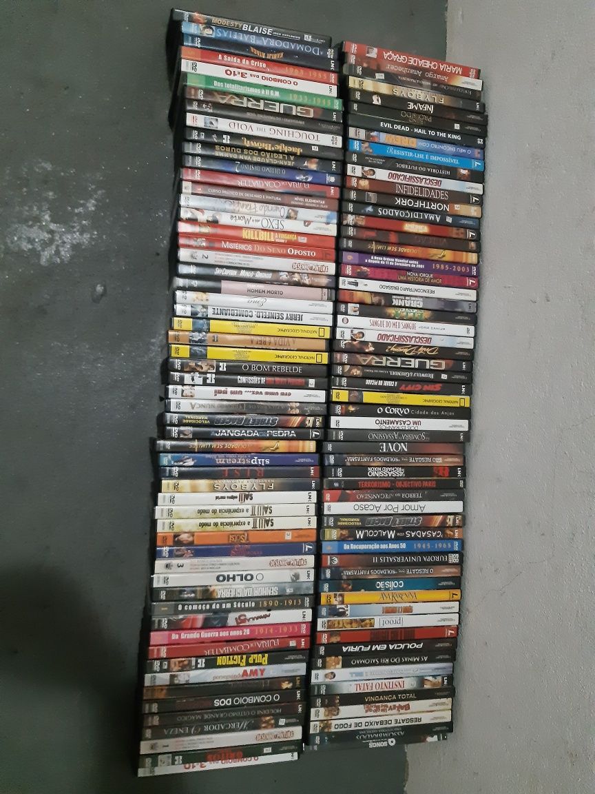 113 DVDs Originais