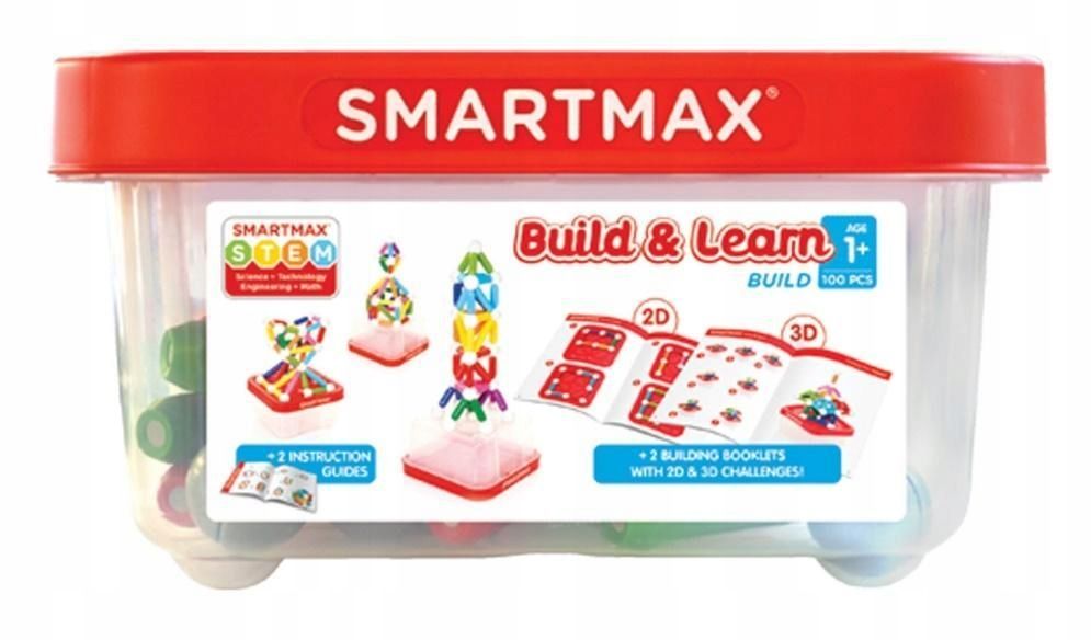 Smartmax - Build&learn (100 Pcs) (eng) Iuvi Games