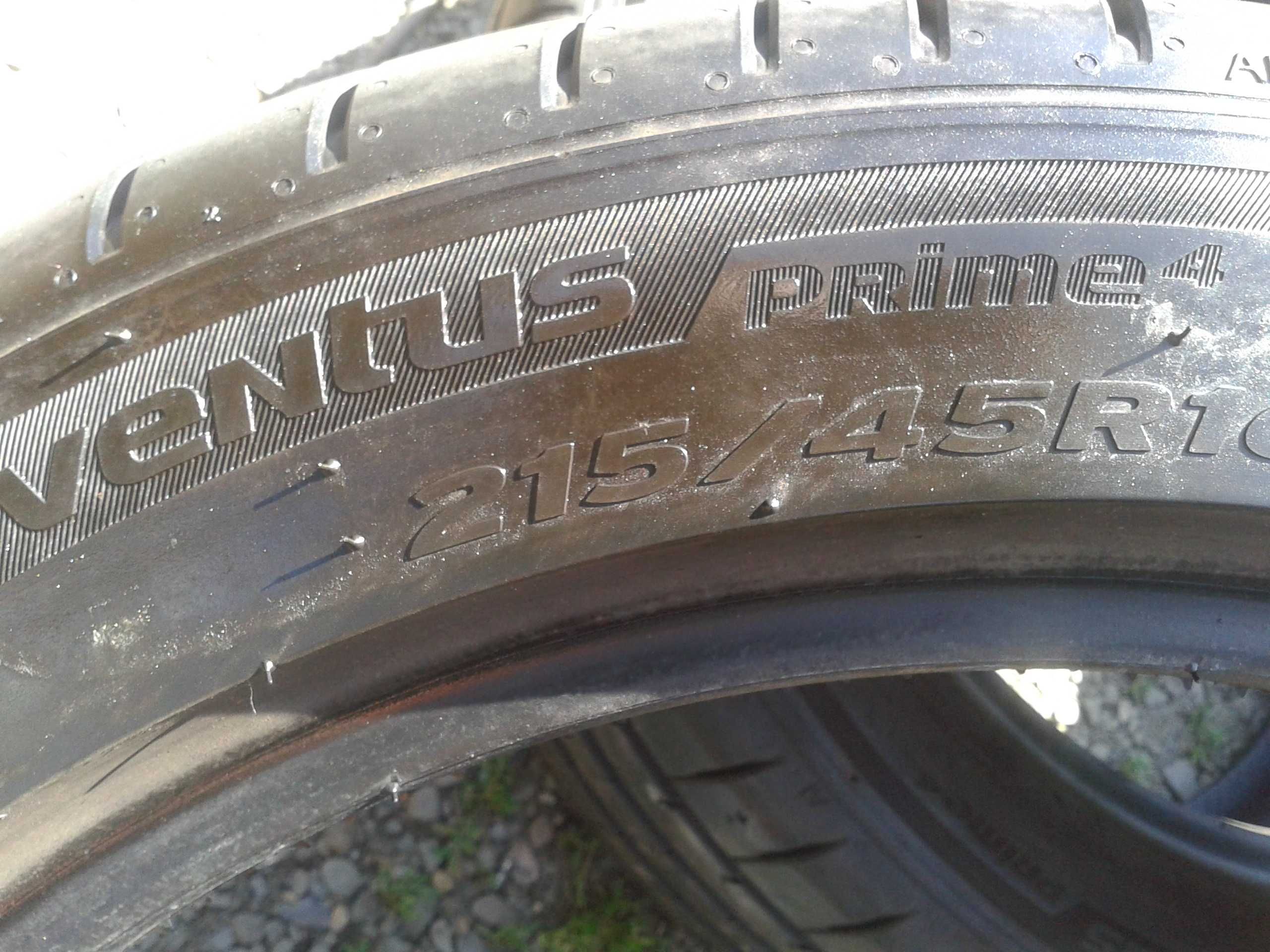 opony r16 jak nowe 2024rok hankook 215 45 ventusprime 4 mielec 2sztuki