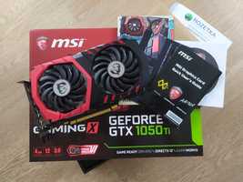 Відеокарта MSI GeForce GTX 1050Ti GAMING X 4GB GDDR5