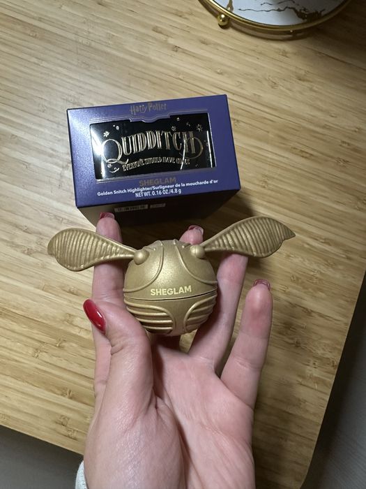 Хайлайтер для обличчя Sheglam Harry Potter Golden Snitch Gold
