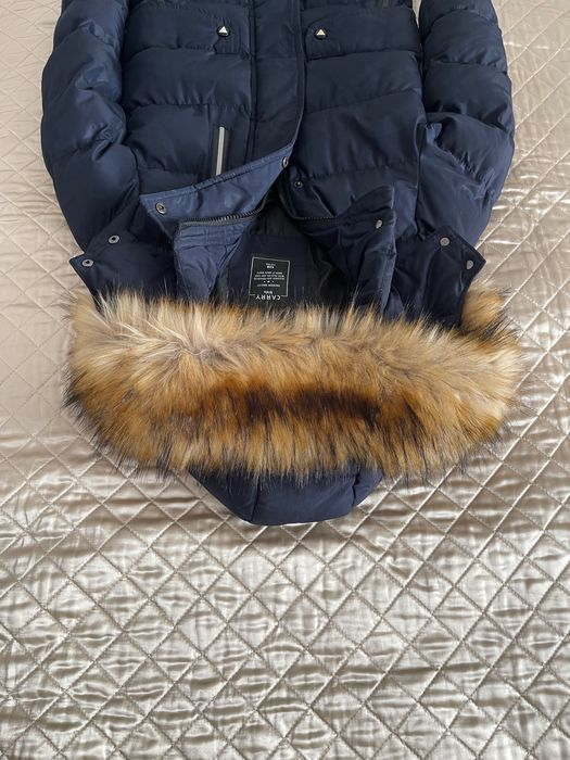 Zimowa kurtka parka chłopięca