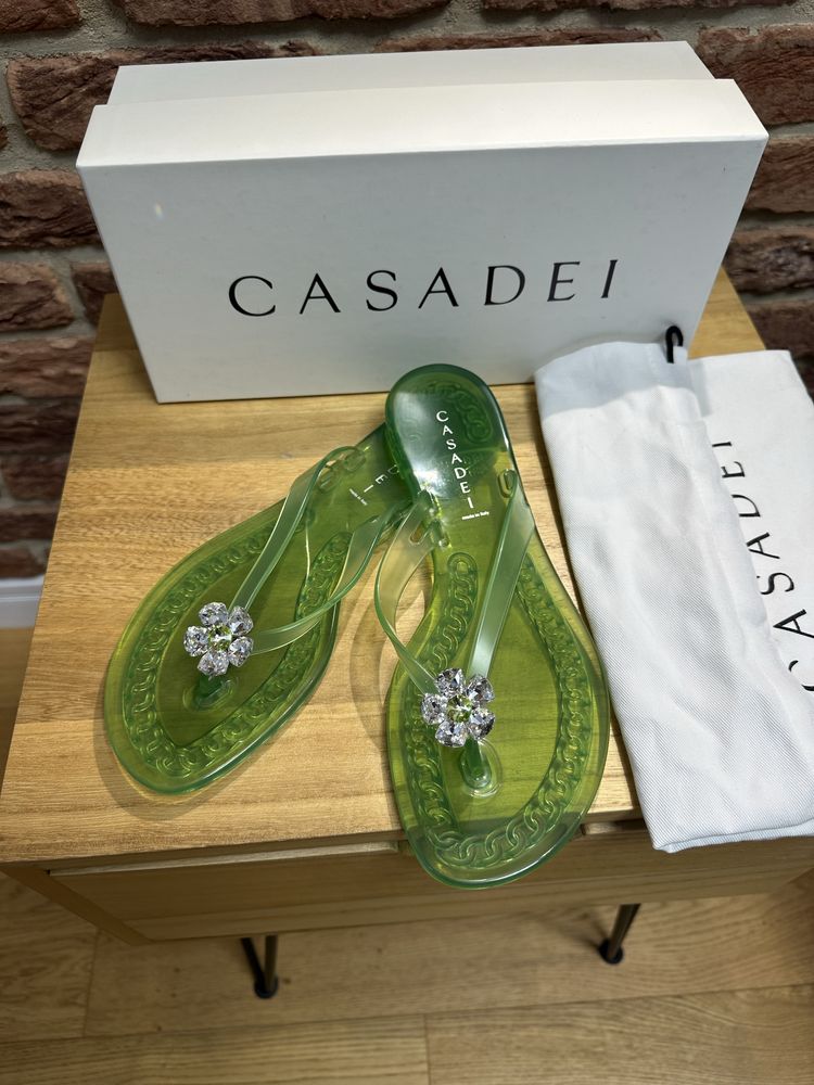 Casadei пляжные шлепки